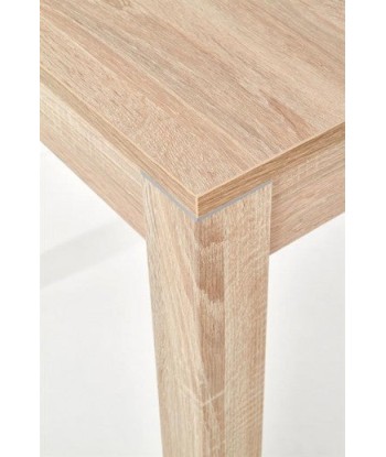 Table extensible en aggloméré et MDF Chêne Maurycy Sonoma, L118-158xl75xH76 cm pas cher