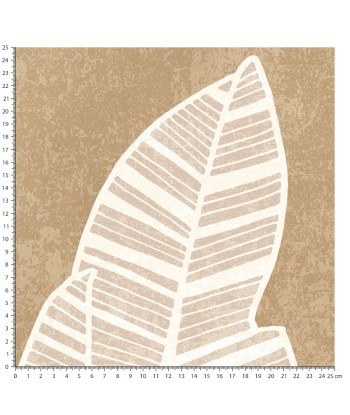 Papier peint feuille de bananier – Feuillage Moderne Monochrome 2 - 3 jours ouvrés.