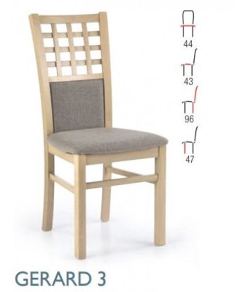 Chaise en hêtre Gérard 3 chêne français