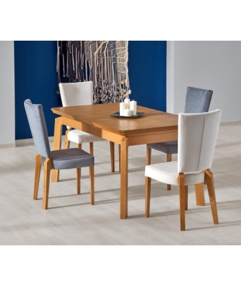 Table extensible en MDF, placage et bois Chêne Rois Miel, L160-250xl90xH78 cm suggérées chez