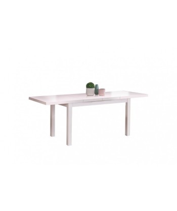 Table extensible en aggloméré et MDF Tiago 2 Blanc, L140-220xl80xH76 cm 2 - 3 jours ouvrés.