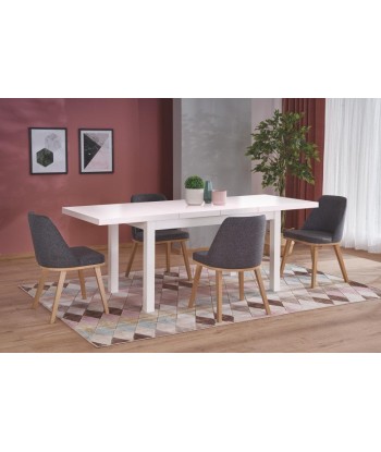 Table extensible en aggloméré et MDF Tiago 2 Blanc, L140-220xl80xH76 cm 2 - 3 jours ouvrés.