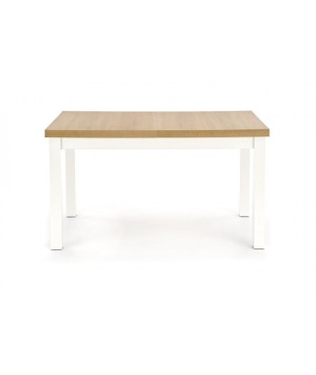 Table extensible Tiago 2 Riviera Chêne / Blanc aggloméré et MDF, L140-220xl80xH76 cm paiement sécurisé