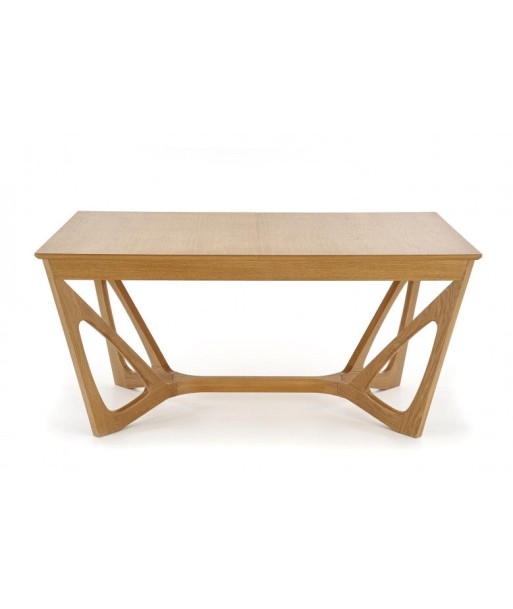 Table extensible en MDF et bois Chêne Wenanty, L160-240xl100xH77 cm le concept de la Pate a emporter 