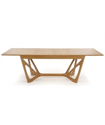 Table extensible en MDF et bois Chêne Wenanty, L160-240xl100xH77 cm le concept de la Pate a emporter 