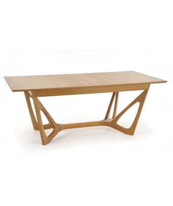 Table extensible en MDF et bois Chêne Wenanty, L160-240xl100xH77 cm le concept de la Pate a emporter 