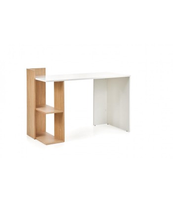 Table de bureau Chêne Fino / Blanc pâle, L122xl57xH85 cm 2023