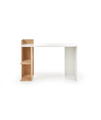 Table de bureau Chêne Fino / Blanc pâle, L122xl57xH85 cm 2023