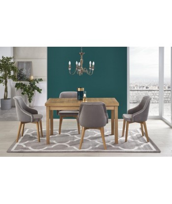 Table extensible en aggloméré et MDF Tiago 2 Chêne Riviera, L140-220xl80xH76 cm en ligne des produits 