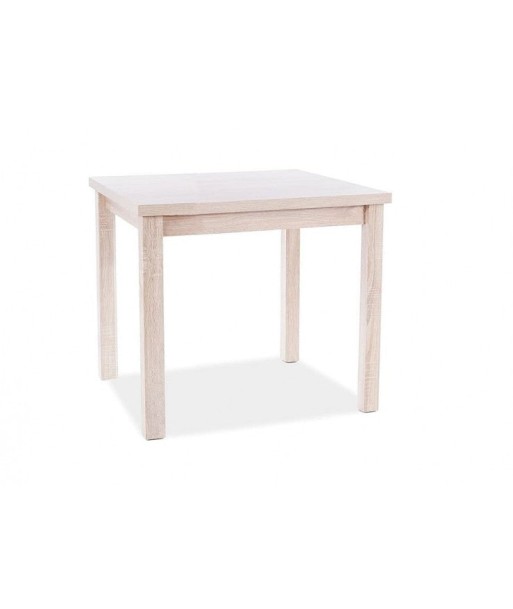 Table en bois aggloméré et MDF, Adam Small Chêne Sonoma, L90xl65xH75 cm 50% de réduction en Octobre 2024