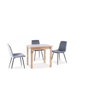 Table en bois aggloméré et MDF, Adam Small Wotan Oak, L90xl65xH75 cm 50-70% off 