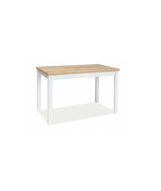 Table en bois aggloméré et MDF, Adam Large Chêne Doré / Blanc, L120xl68xH75 cm 2024