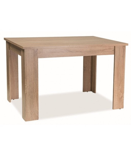 Table extensible en aggloméré, Avis II Chêne Sonoma, L120-155xl68xH75 cm Le MVP de beaucoup