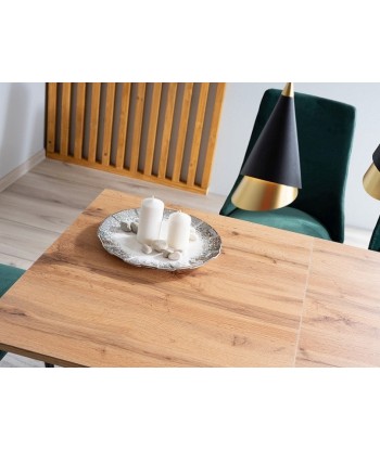 Table extensible en aggloméré, Avis II Wotan Oak, L120-155xl68xH75 cm vente chaude votre 