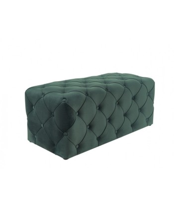 Banquette tapissée de tissu Aviva Velvet Dark Vert, l102xA50xH45 cm sélection de produits