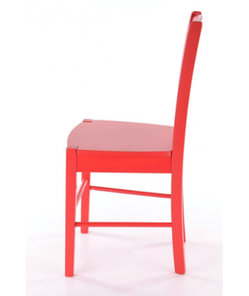 Chaise en bois CD-56 Rouge, l40xA36xH85 cm À commander