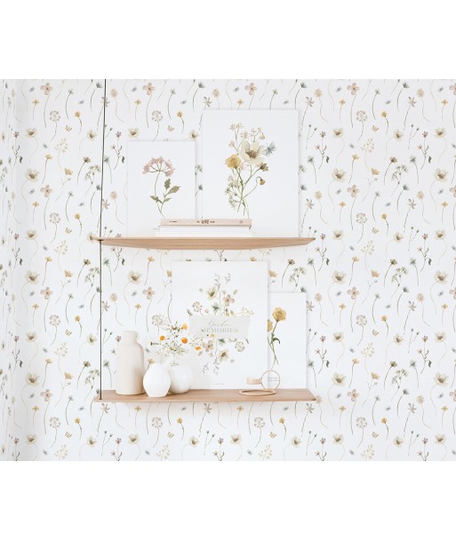 Papier peint fleurs - Mayflowers ou a consommer sur place