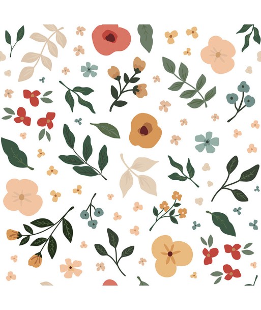 Papier peint fleurs - Floral Silhouettes 50-70% off 