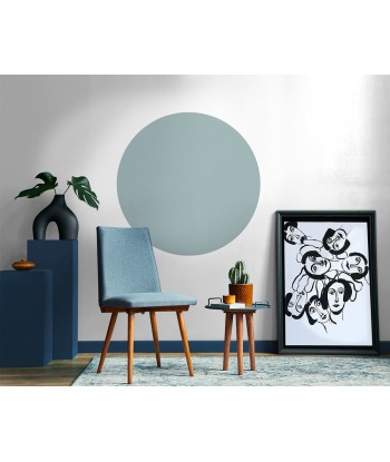 Papier Peint Adhésif Cercle - Bleu Pastel ouvre sa boutique